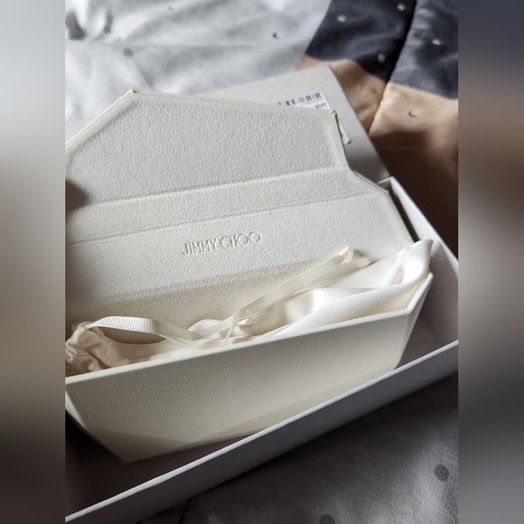 Jimmy Choo JC2008 Gold Frame Glasses New In Box - Picture 15 of 16